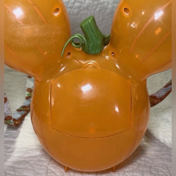 Disney World Mickey Mouse Balloon Pumpkin Popcorn Bucket Halloween DISNEY PARKS - Picture 4 of 9
